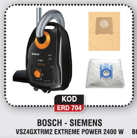 BOSH - SIEMENS VSZ4GXTRM2 EXTREME 2400 W ERD 704